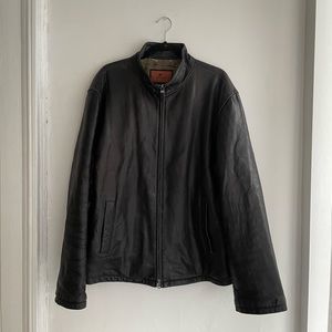 Vintage Black Leather Jacket